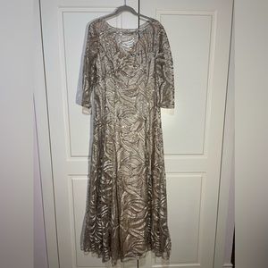 Tahari plus size woman gown